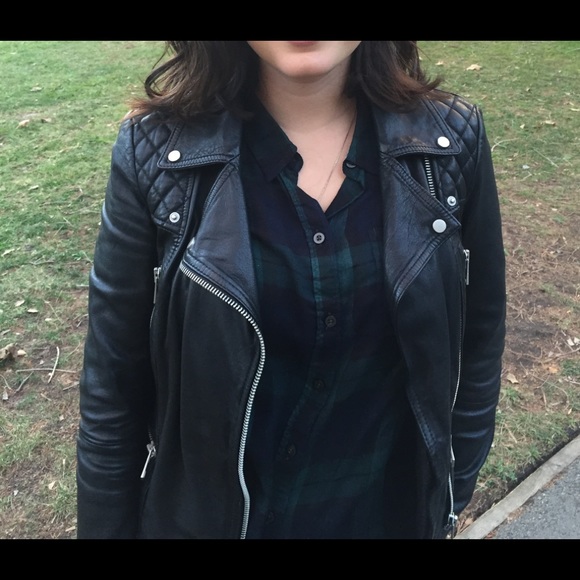 Black leather Jacket - Picture 4 of 4